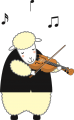 羊＆バイオリン